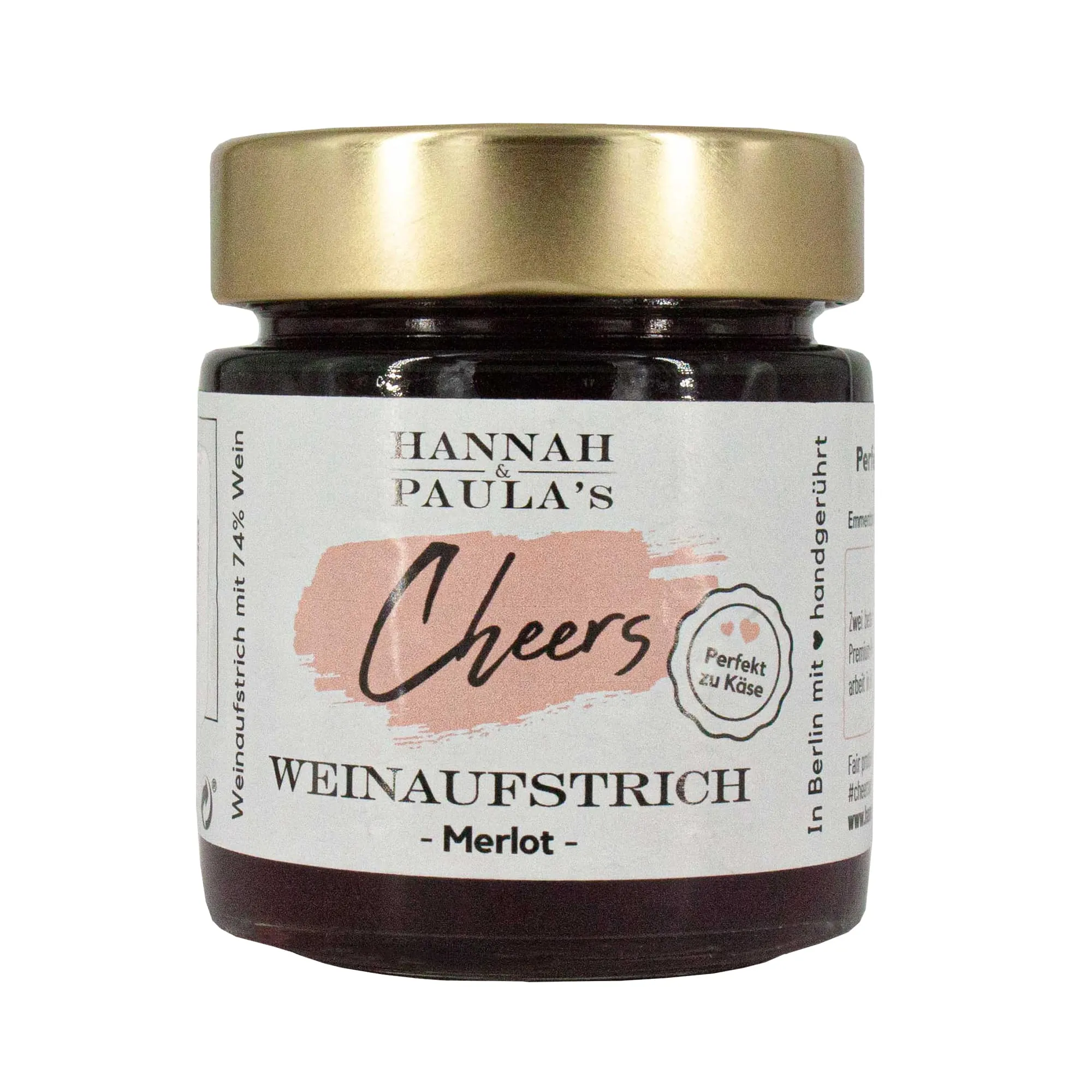 Hannah und Paula`s Weinaufstrich, Merlot 200 ml