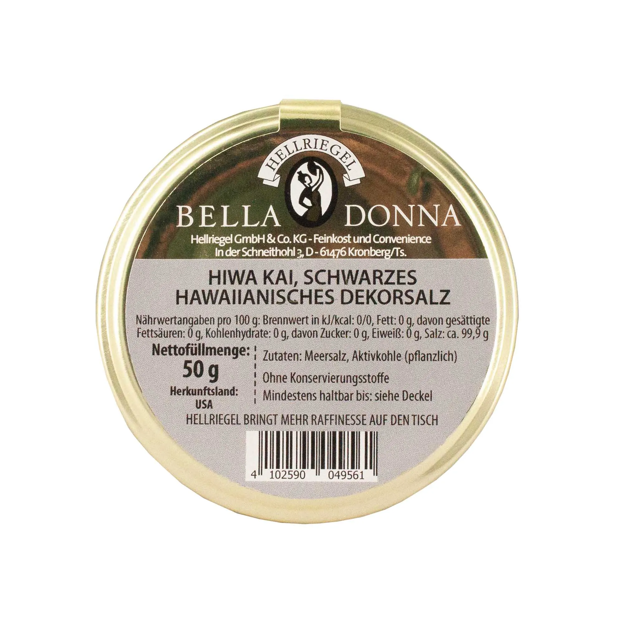 Bella Donna Hiwa Kaii schwarzes Meersalz 50 g – Bild 3