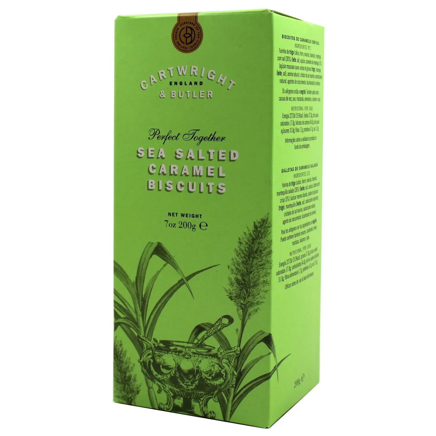 Salted Caramel Buiscuits – Gebäck mit gesalzenem Karamell 200g – Cartwright & Butler, East Yorkshire