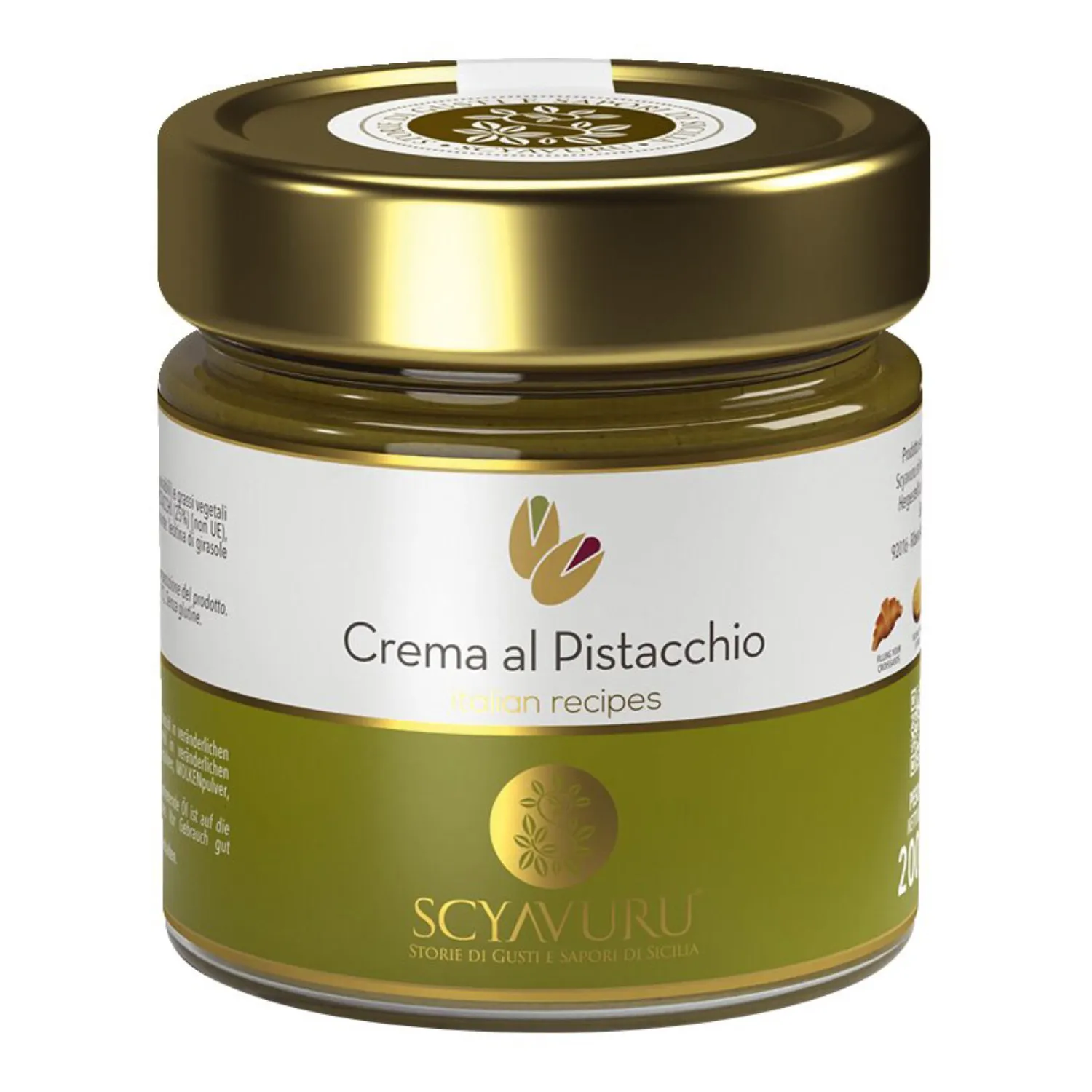 Crema al Pistacchio – Süße Pistaziencreme 200g – Scyavuru, Sizilien