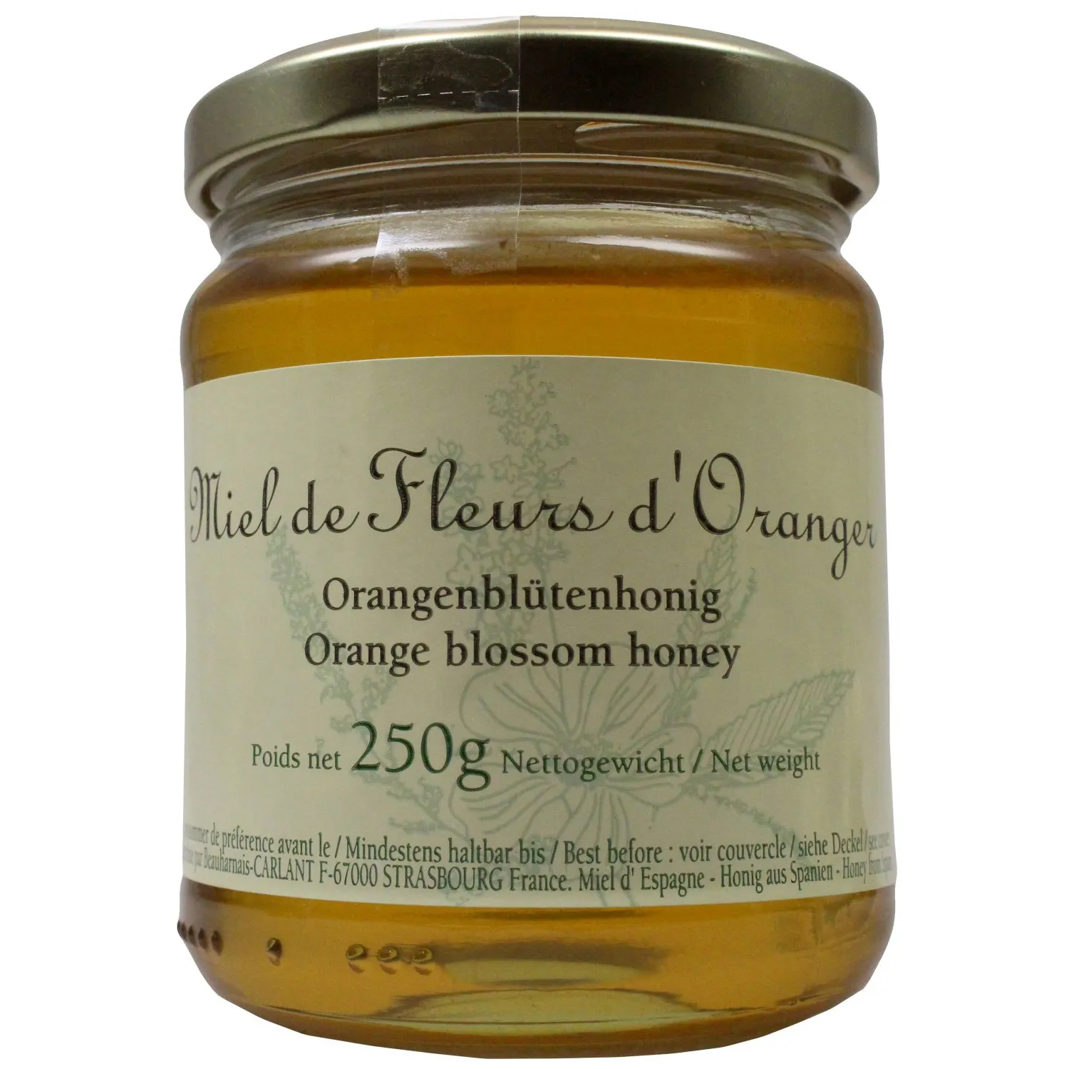 Orangenblütenhonig – aus Spanien 250g – Dantesse