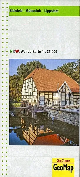 Wanderkarte Bielefeld, Gütersloh, Lippstadt 1:35.000