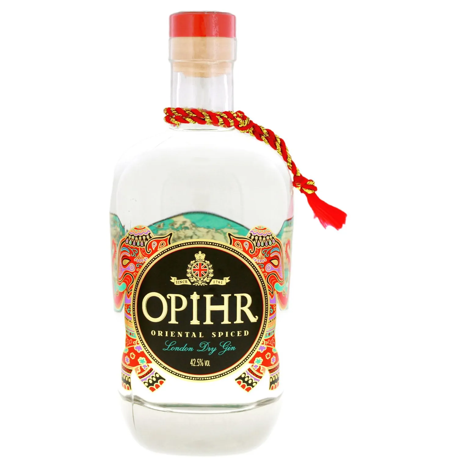 Opihr Gin – Oriental spiced London Dry Gin – 42,5% Vol. 0,70 l