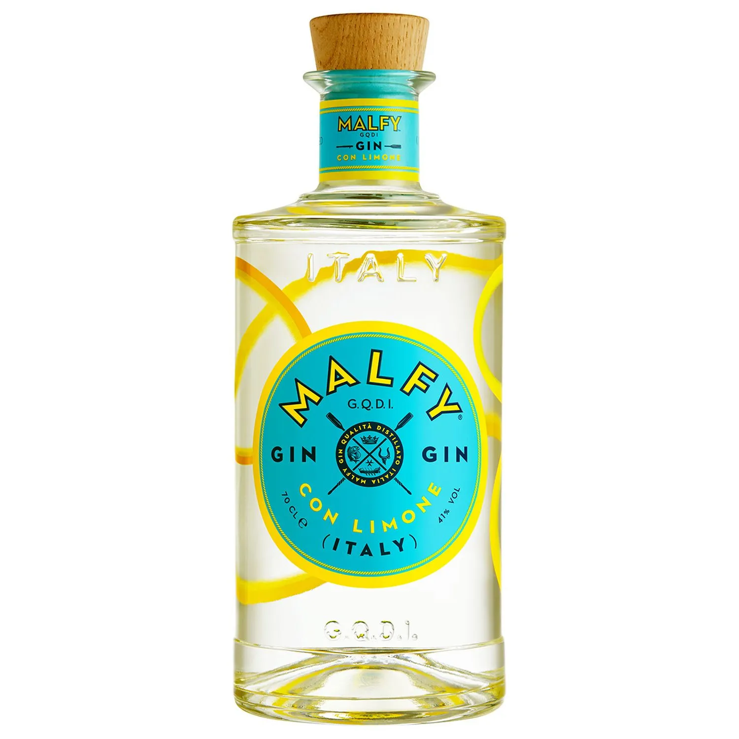 Malfy Gin Limone – 41% vol. 0,70 l – Moncalieri, Italien