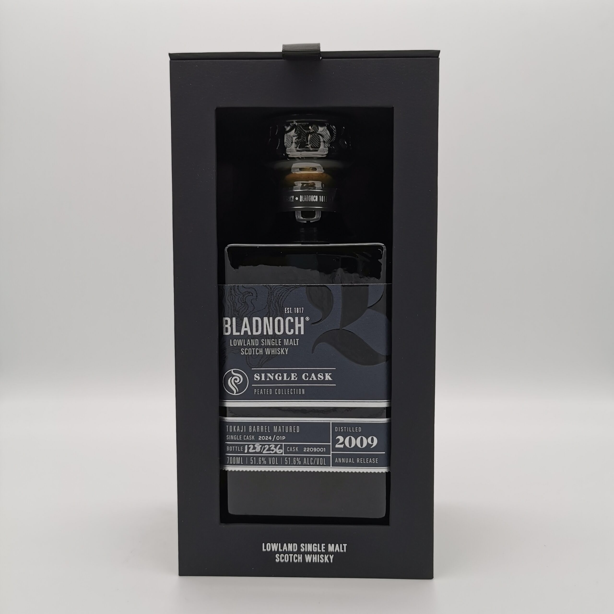 Bladnoch 2009/2024 Heavily Peated Tokaji Single Cask #2203001 51,6%vol. 0,7L – Bild 4