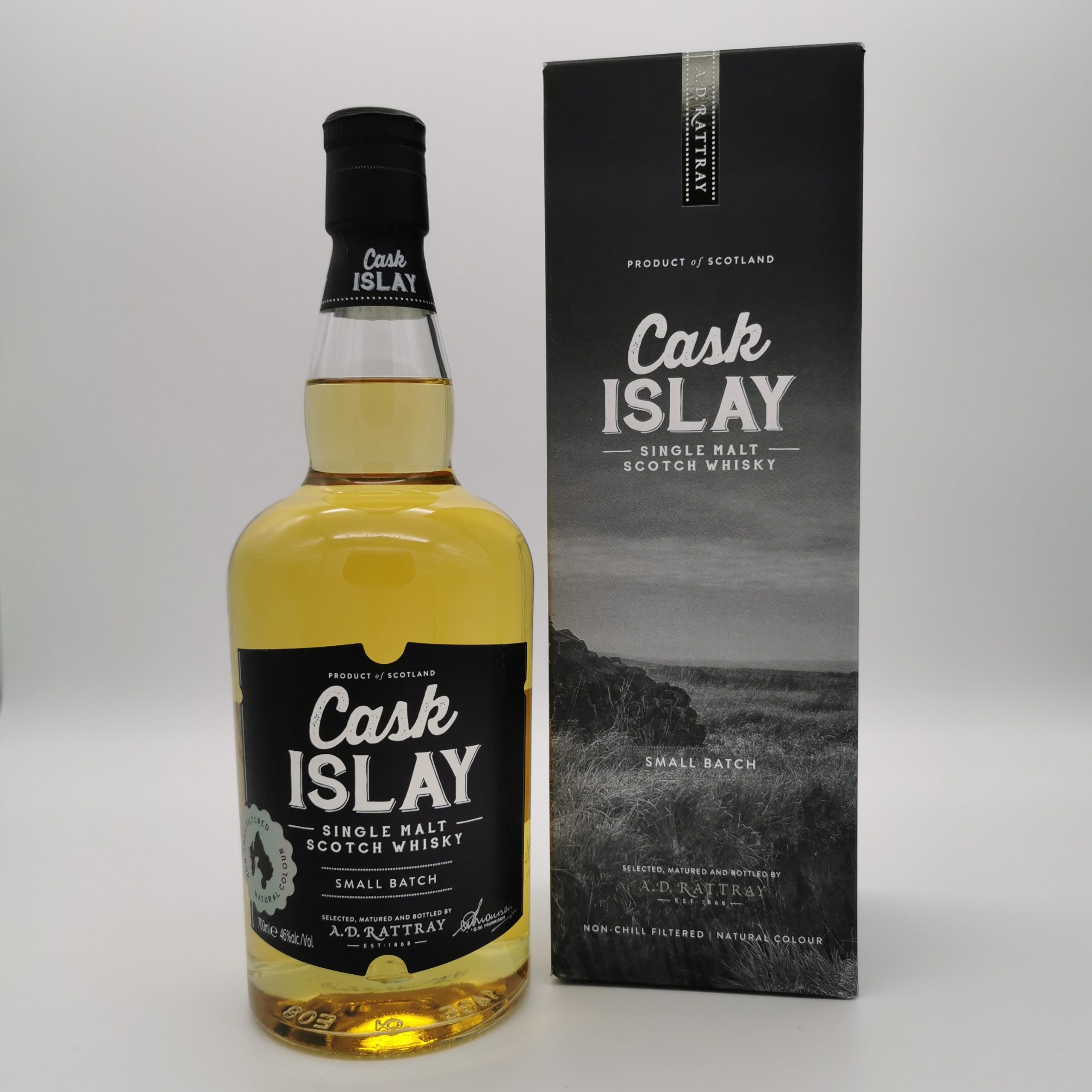 Cask Islay Small Batch -A.D. Rattray- 46%vol. 0,7L – Bild 2