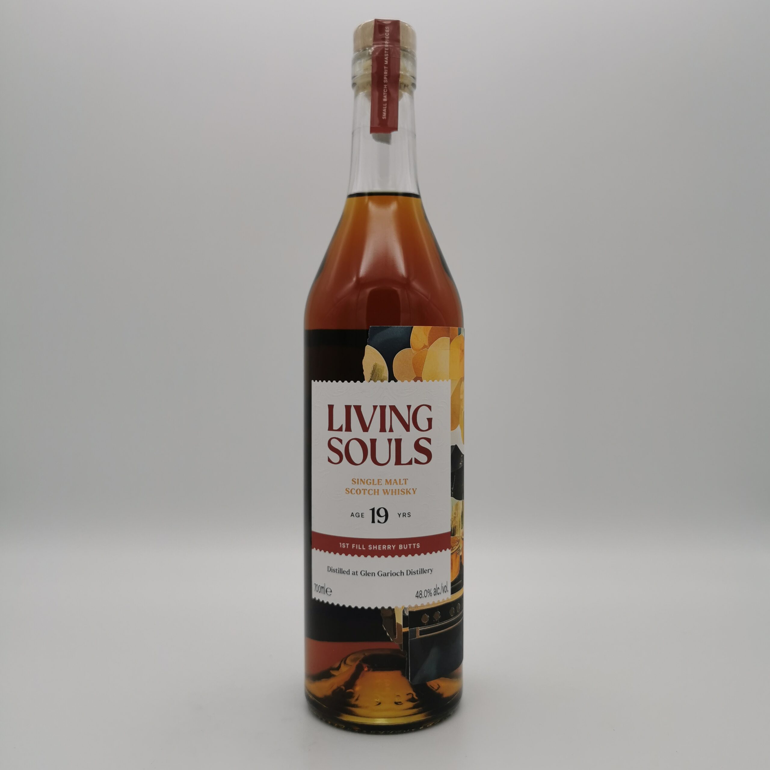 Glen Garioch 19 Jahre 1st Fill Sherry Butt -Living Souls- 48%vol. 0,7L – Bild 2
