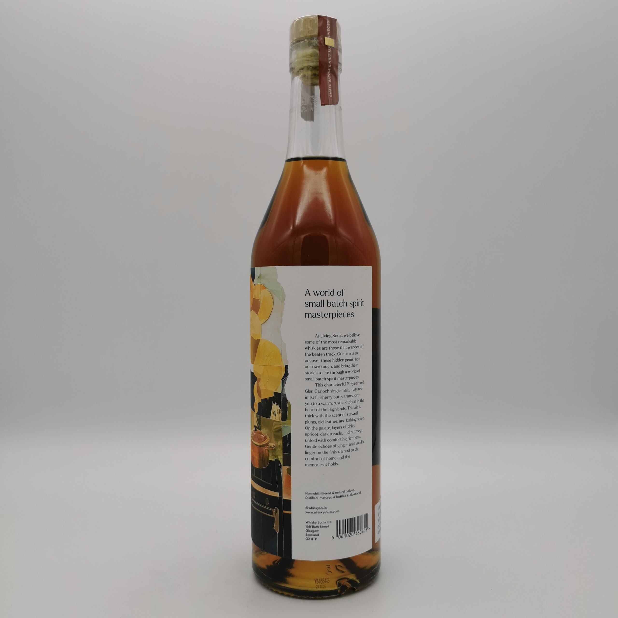 Glen Garioch 19 Jahre 1st Fill Sherry Butt -Living Souls- 48%vol. 0,7L – Bild 3