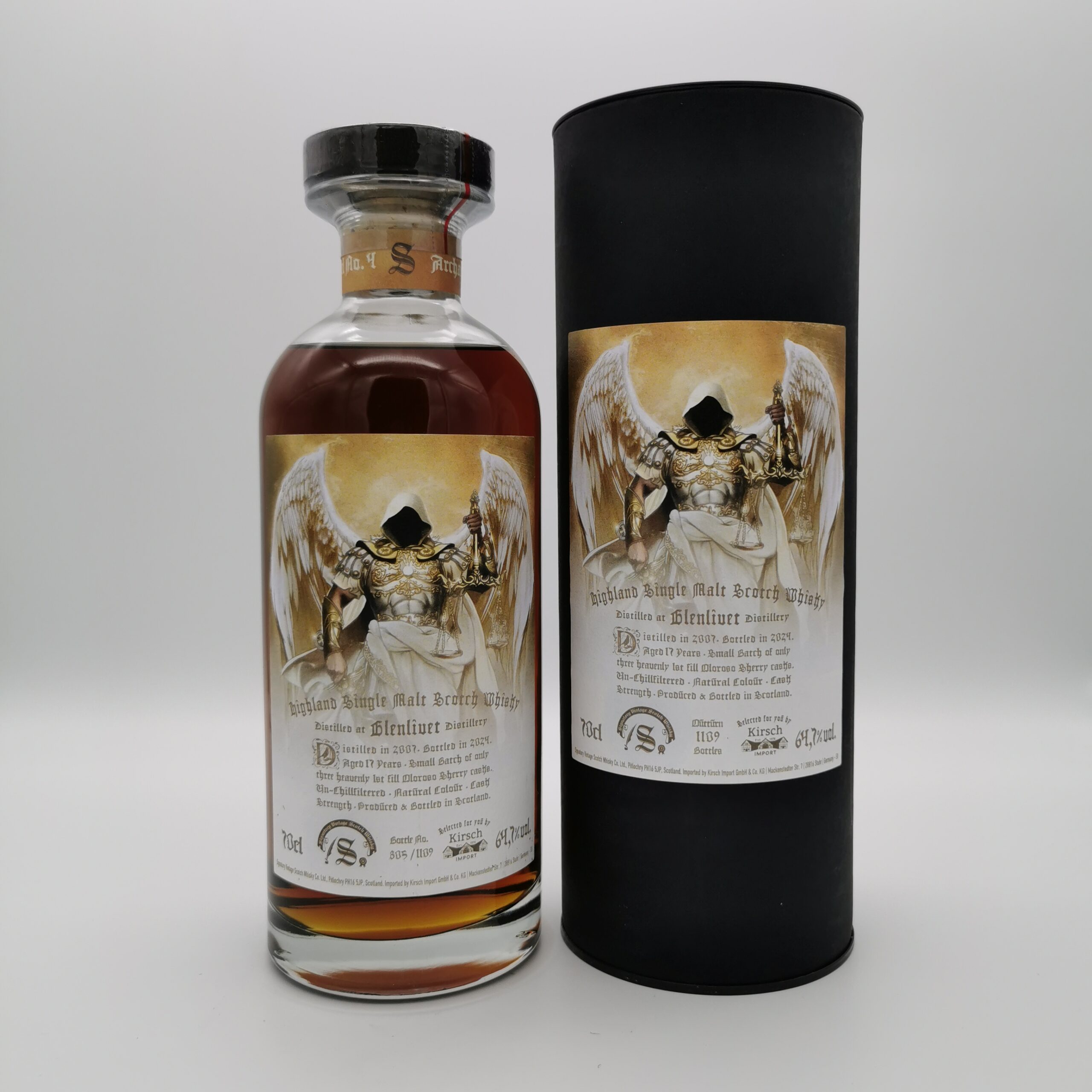 Glenlivet 2007/2024 Archangel No.4 -Signatory Vintage- 64,7%vol. 0,7L
