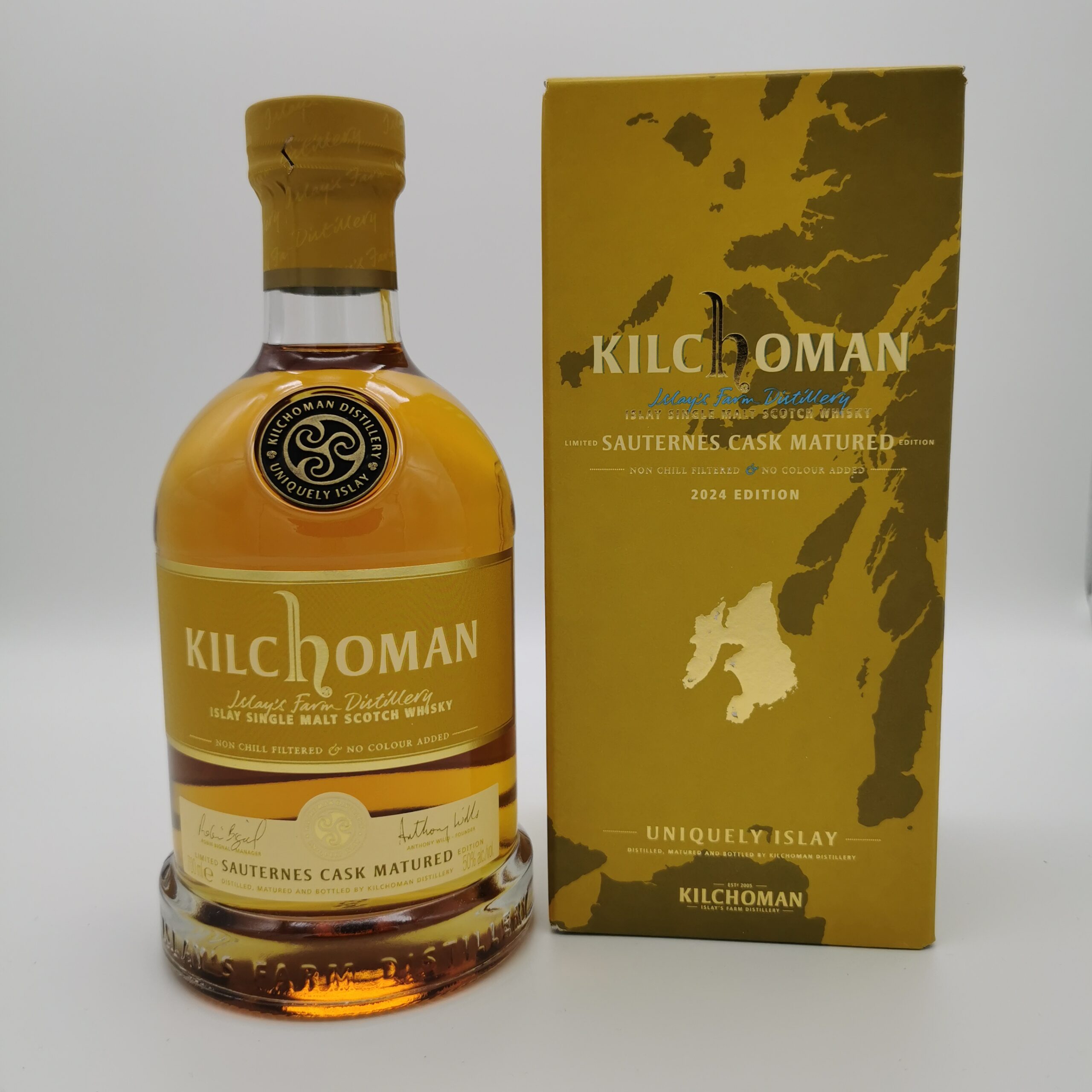 Kilchoman Sauternes Cask Matured 2024 50%vol. 0,7L