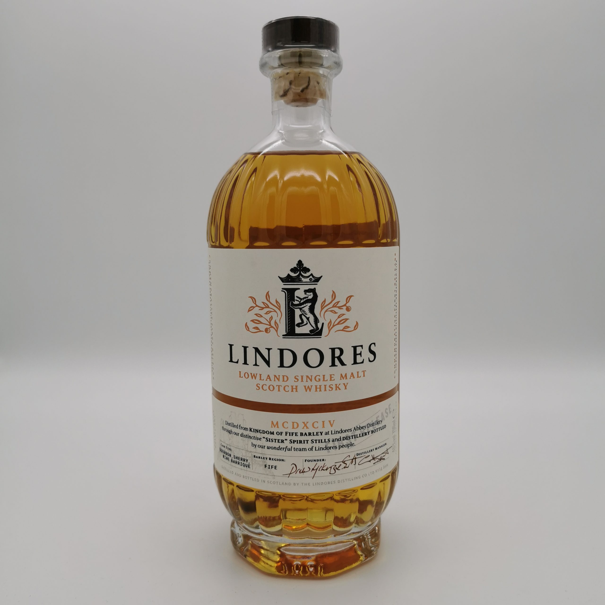 Lindores Abbey MCDXCIV „Commemorative First Release“ Single Malt Whisky 46%vol. 0,7L – Bild 2