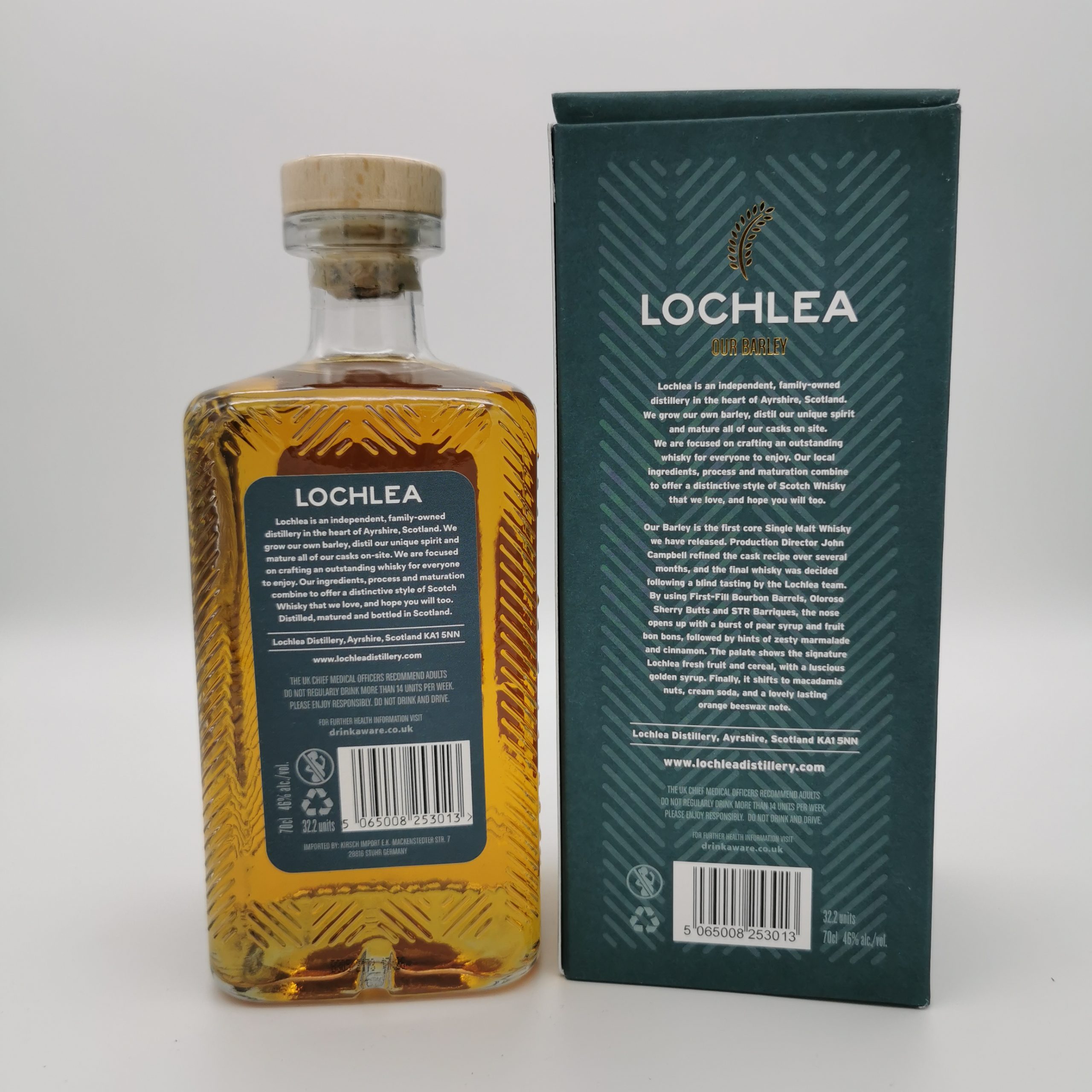 Lochlea Our Barley 46%vol. 0,7L – Bild 3