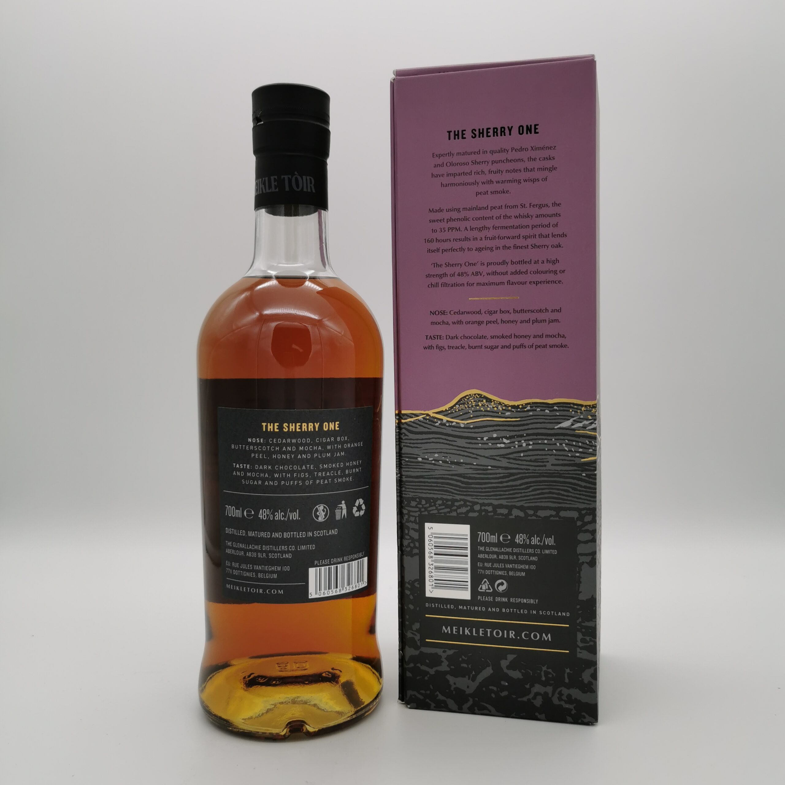 Meikle Toir The Sherry One Peated Glenallachie 48%vol. 0,7L – Bild 3