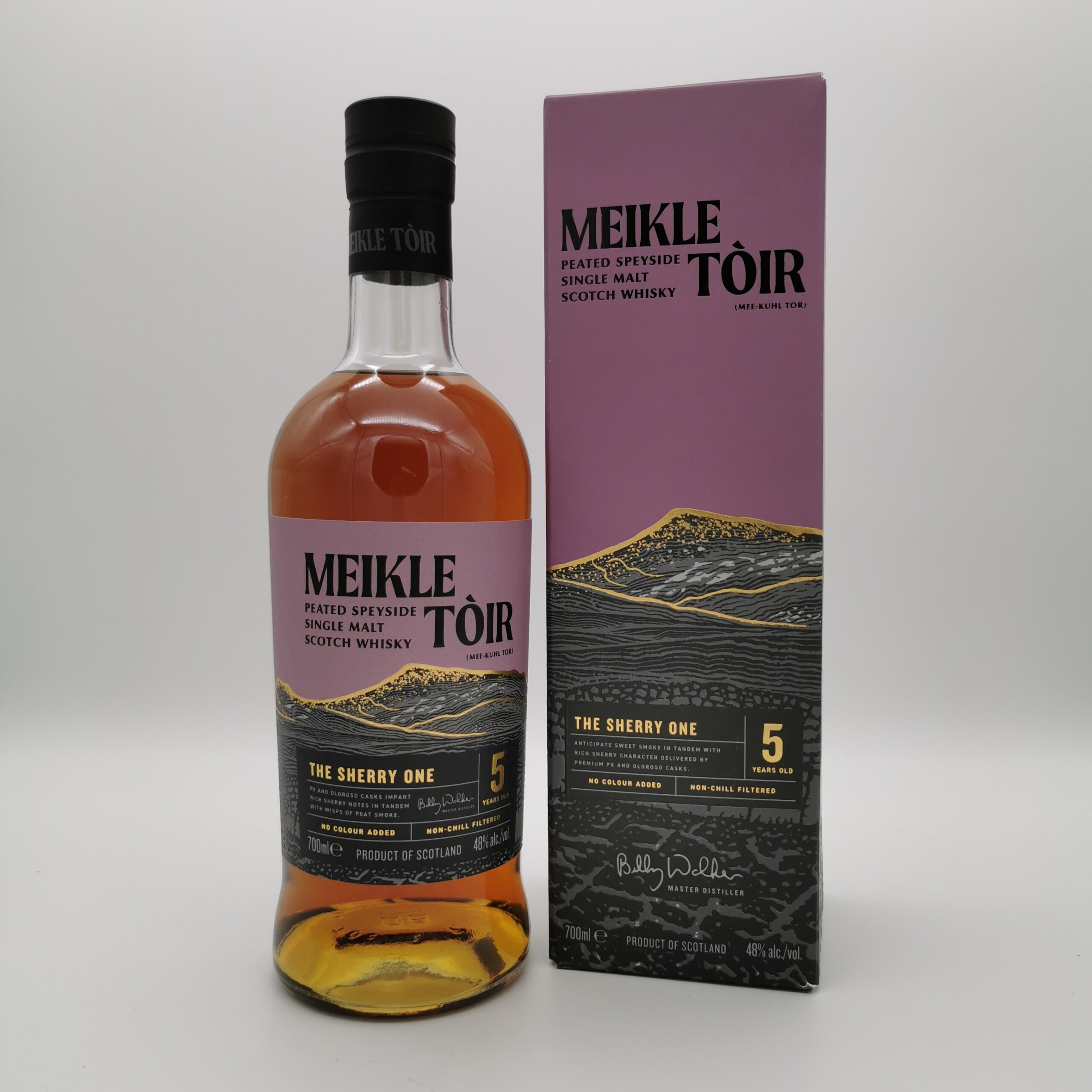 Meikle Toir The Sherry One Peated Glenallachie 48%vol. 0,7L