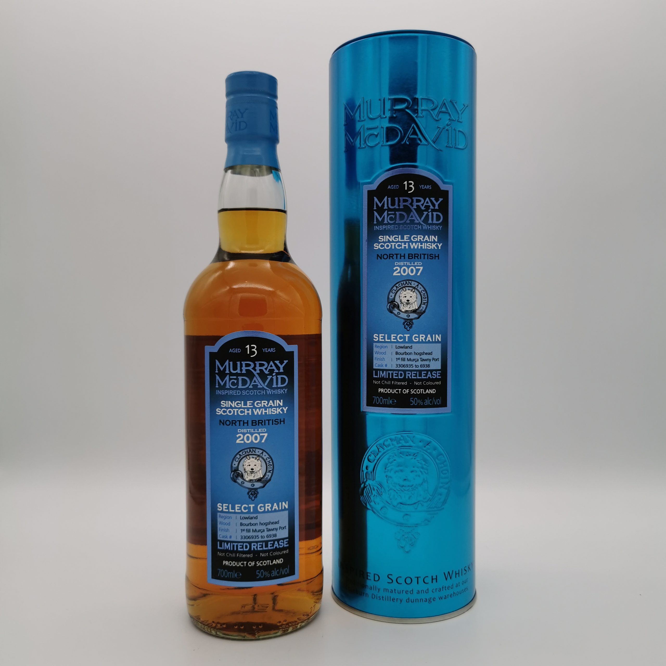 North British 2007 1st Fill Murca Tawny Port Finish –Murray McDavid- 50%vol. 0,7L