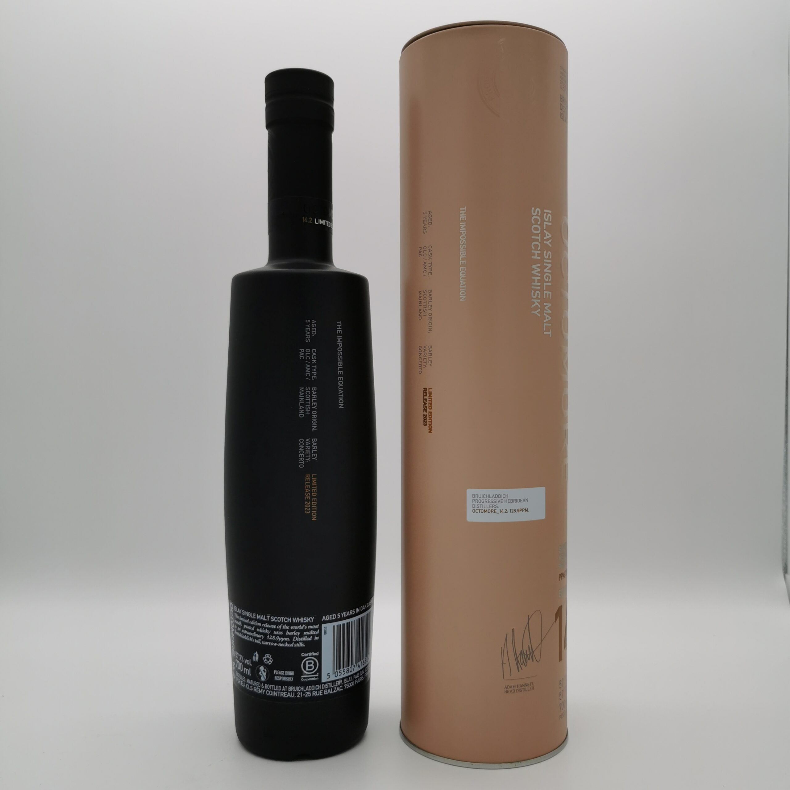 Octomore 14.2 The Impossible Equation Super Heavily Peated 57,7%vol. 0,7L – Bild 3