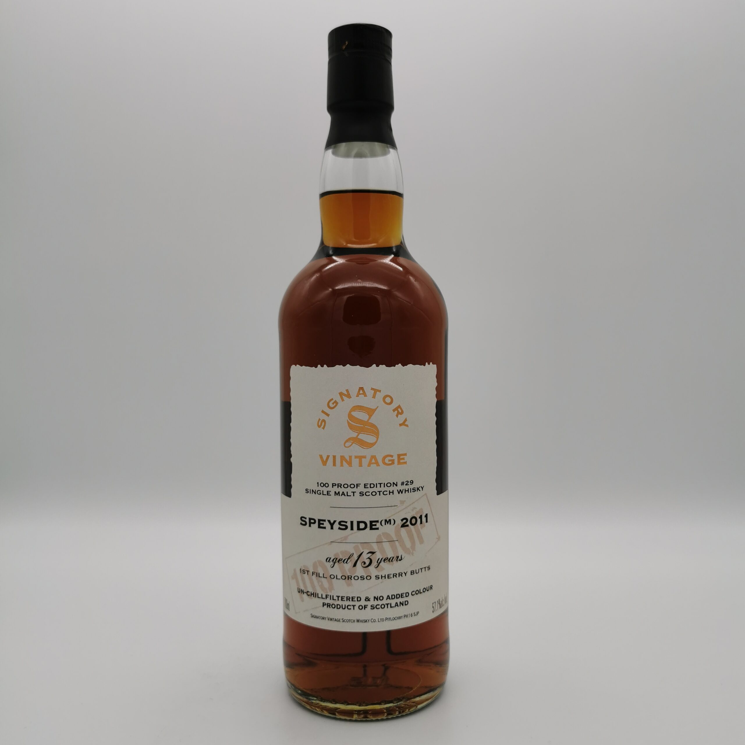 Speyside (M) 2011/2024 13 Jahre 100 Proof Edition #29 -Signatory Vintage- 57,1%vol. 0,7L – Bild 2