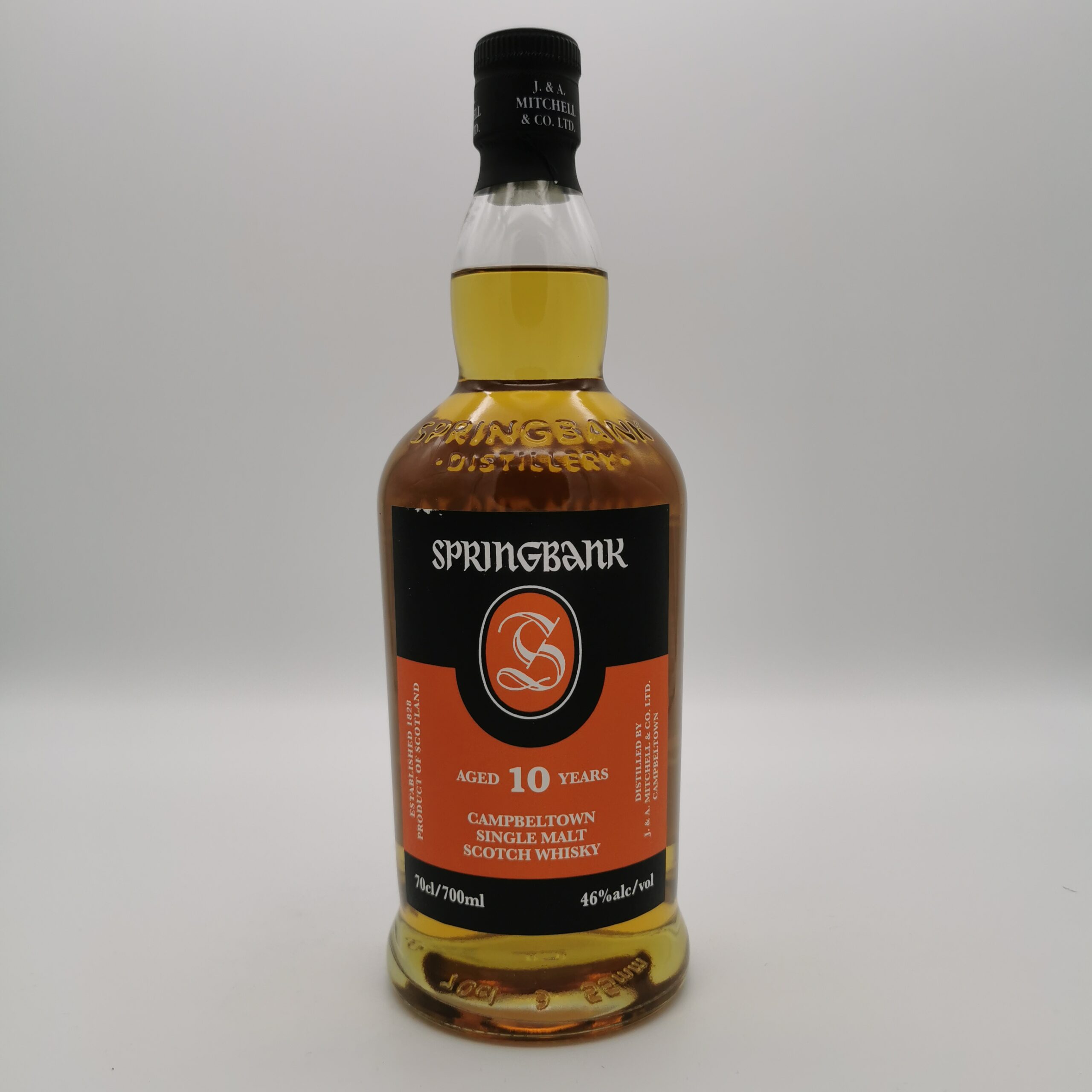 Springbank 10 Jahre 2025 46%vol. 0,7L