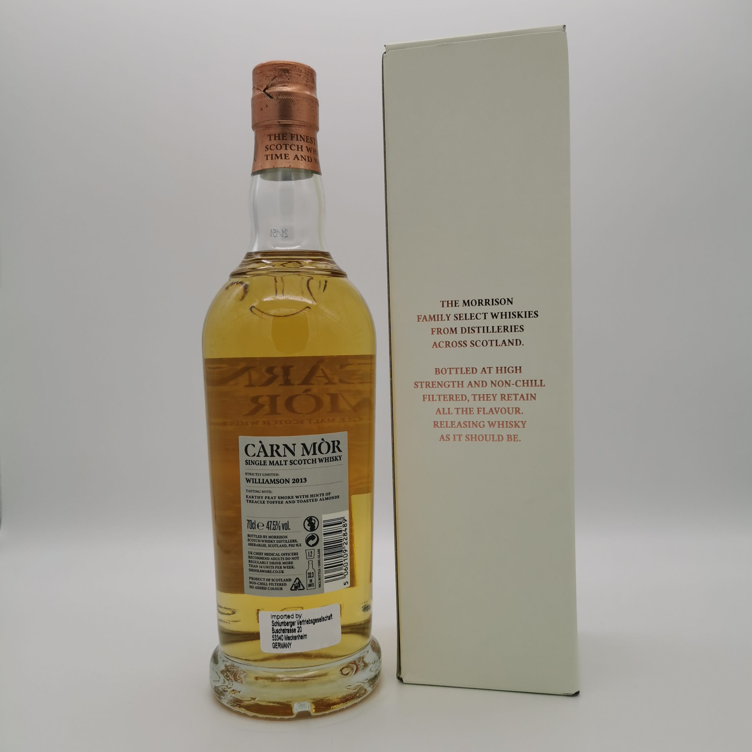 Williamson 8 Jahre 2013/2021 Hogsheads Strictly Limited -Carn Mor- 47,5%vol. 0,7L – Bild 3