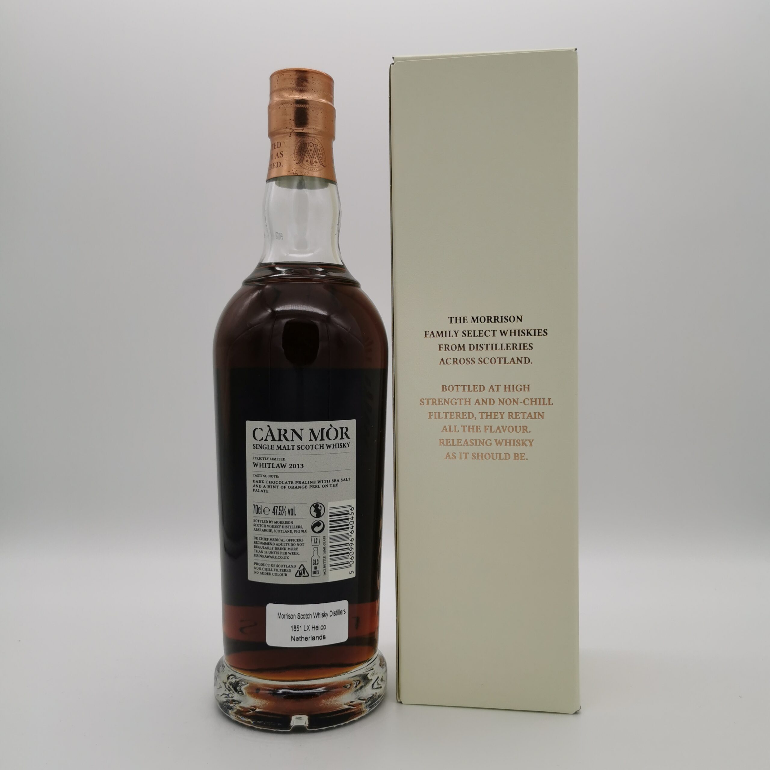 Whitlaw 10 Jahre 2013/2023 Oloroso Sherry Cask Strictly Limited -Carn Mor- 47,5%vol. 0,7L – Bild 3