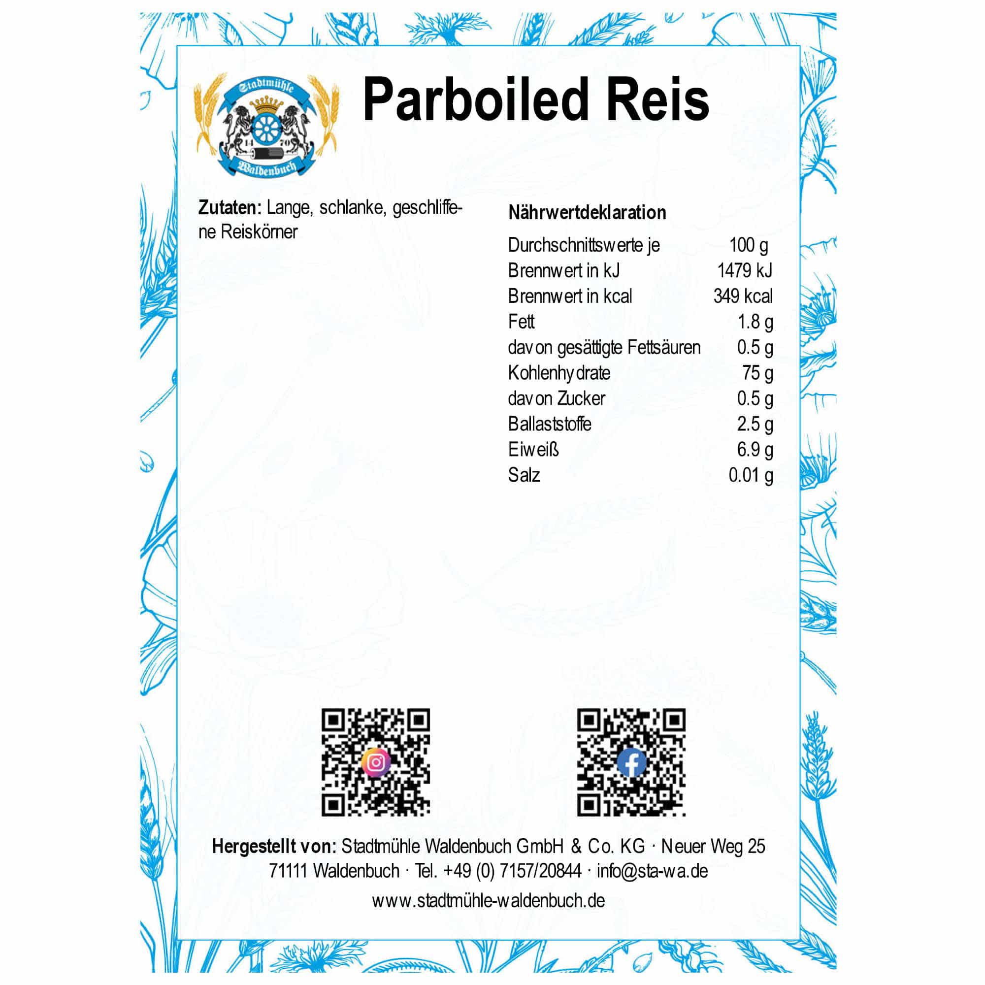 Parboiled Reis – Bild 4